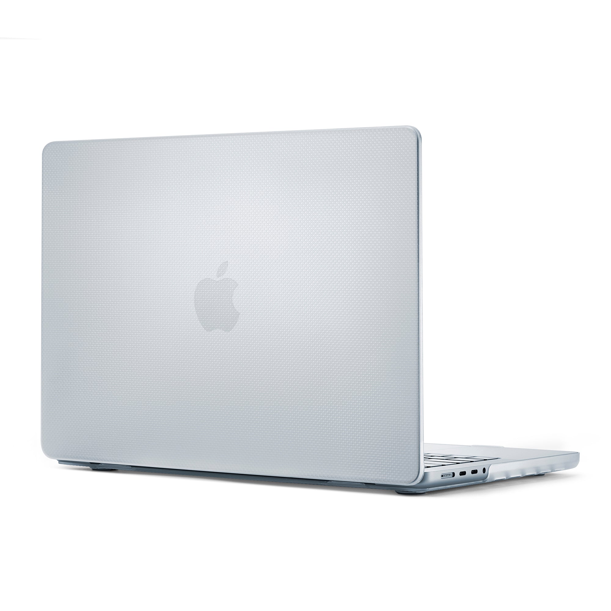 Pipetto MacBook Pro 14 2024 2023 2021 Hardshell Dots Case Frosted Clear