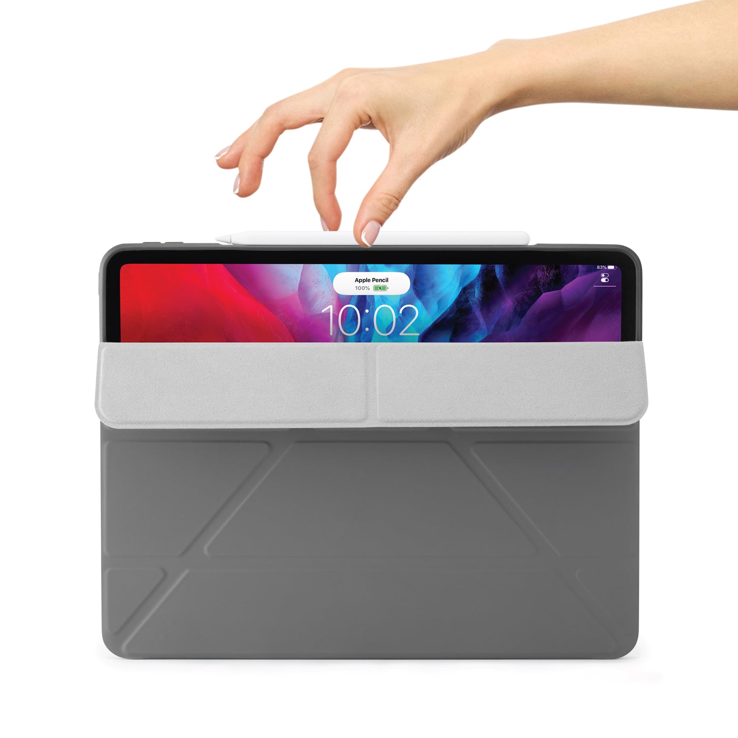 Pipetto iPad Air 3 / Pro 10.5 Case, Shockproof TPU Origami 5-in-1 Smart  Cover Apple Pencil Sync & Charge