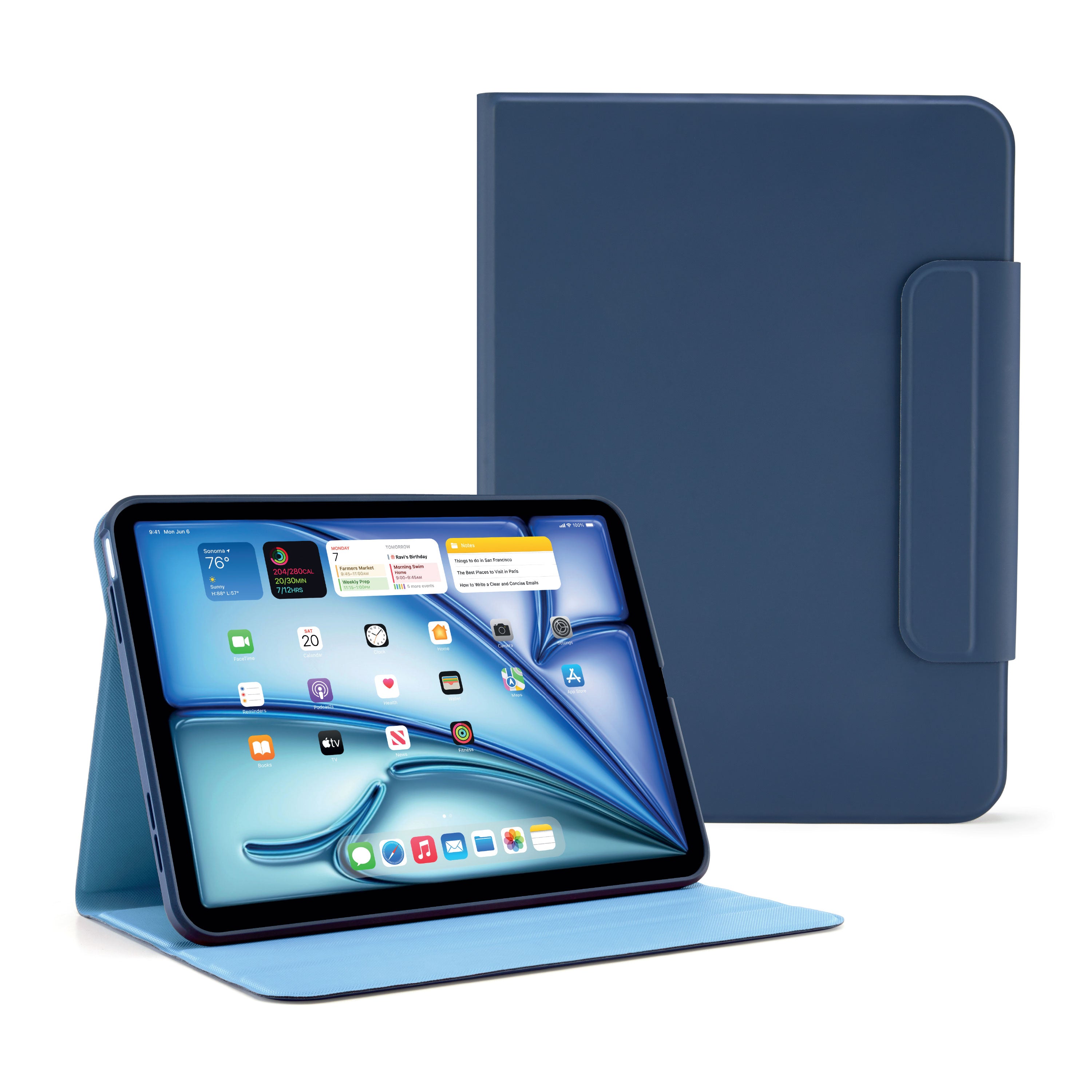 Pipetto - iPad (A16) / iPad (2022) Origami No5 Rotating Folio Case