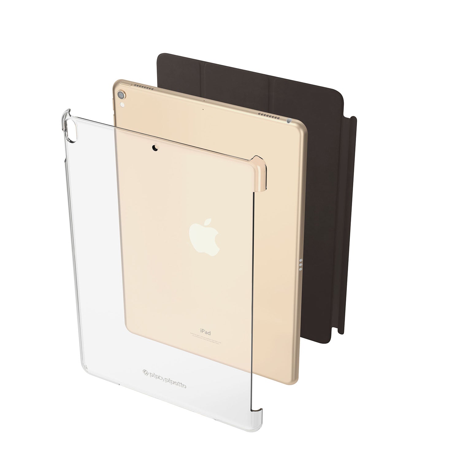 Pipetto iPad Air 10.5 (2019) / Pro 10.5 (2017) Clear Back Cover Clear